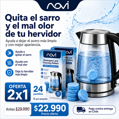 Pastillas Anti Sarro Para Hervidor - Tetera - Termos