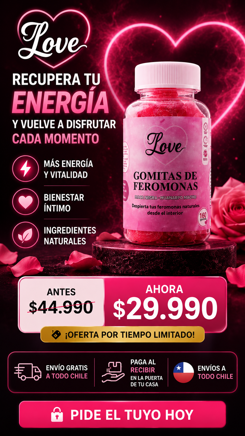 Love Gomitas de Feromonas | Porque los mejores momentos comienzan contigo