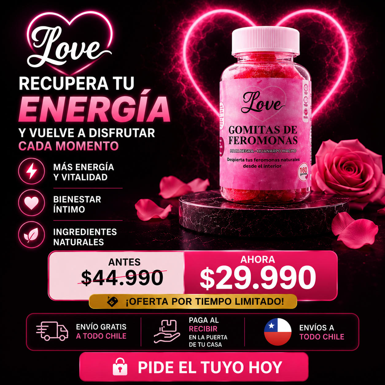 Love Gomitas de Feromonas | Porque los mejores momentos comienzan contigo