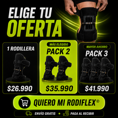 RodiFlex® | Rodillera con soporte lateral