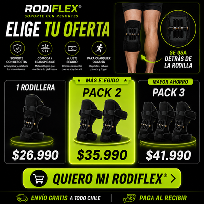 RodiFlex® | Rodillera con soporte lateral